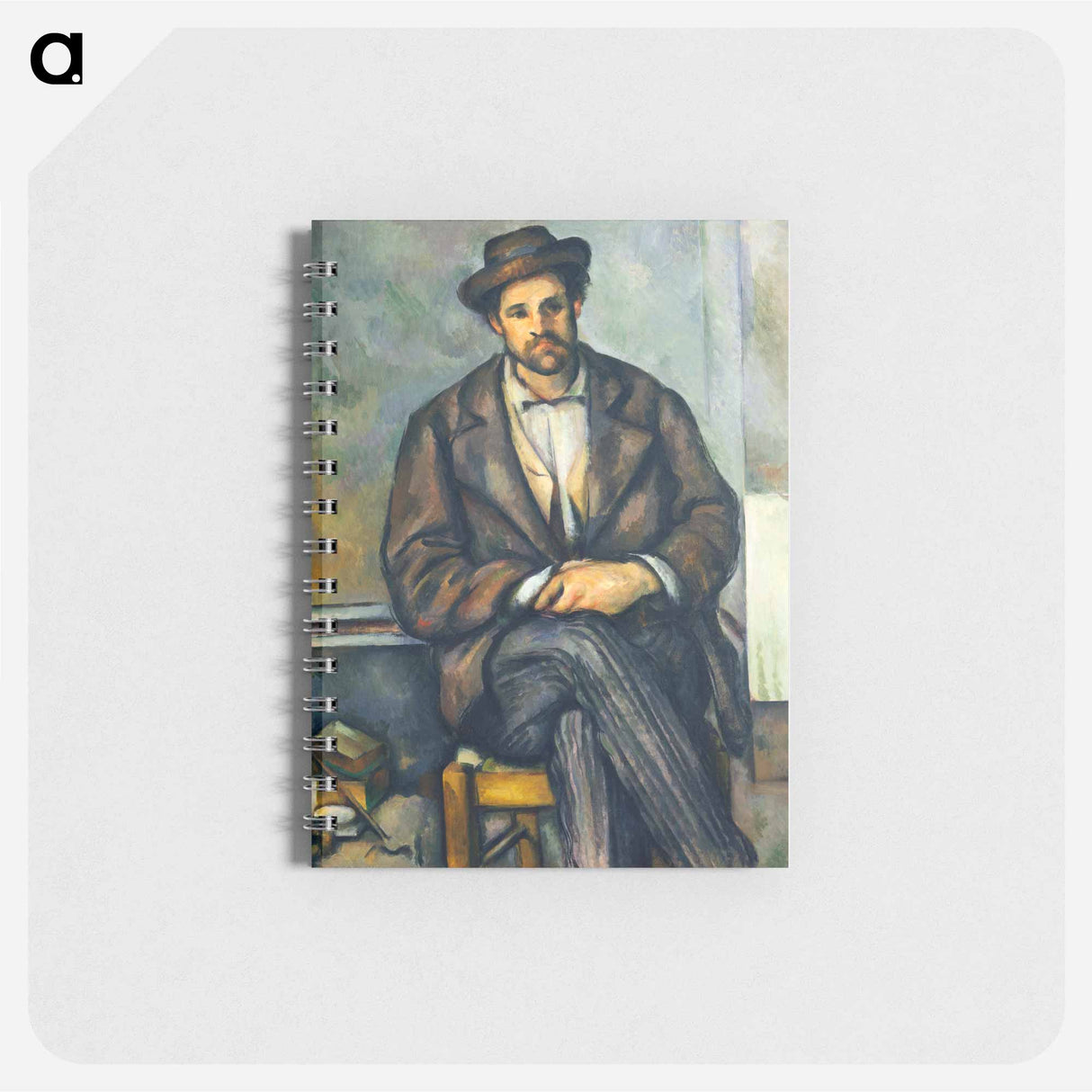 Seated Peasant - ポール セザンヌ Memo.
