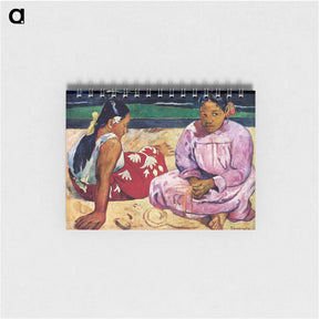 アートメモ帳-Tahitian Women on the Beach - ポール ゴーギャン Memo.