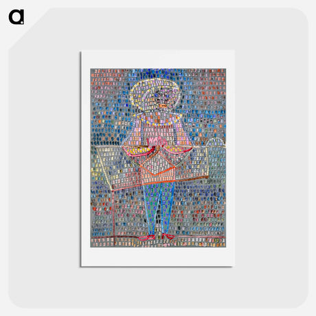 アートポストカード-Boy in Fancy Dress
 - パウル クレー Postcard.