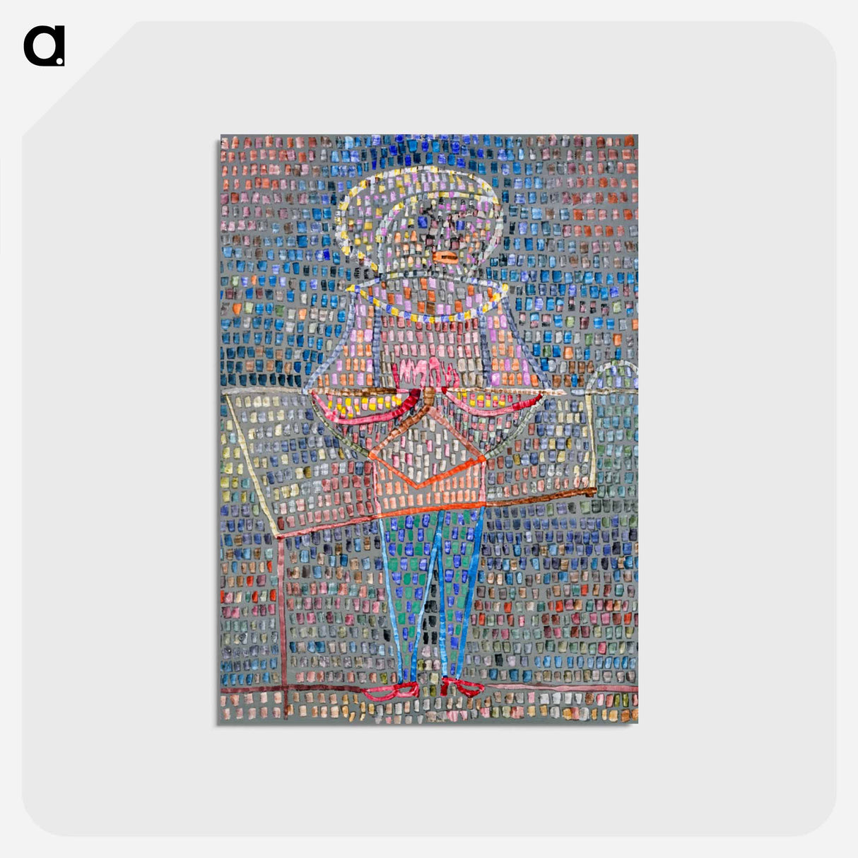 アートポストカード-Boy in Fancy Dress
 - パウル クレー Postcard.