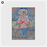 アートポストカード-Boy in Fancy Dress
 - パウル クレー Postcard.