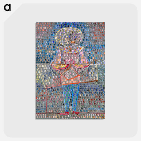 アートポストカード-Boy in Fancy Dress
 - パウル クレー Postcard.