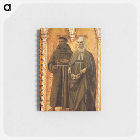アートメモ帳-St. Francis and St. Elizabeth - ピエロ デラ フランチェスカ Memo.