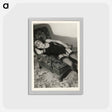 アートポストカード-Woman in Lingerie
 - セントルイス美術館 Postcard.