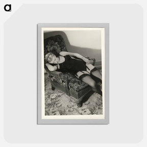 アートポストカード-Woman in Lingerie
 - セントルイス美術館 Postcard.