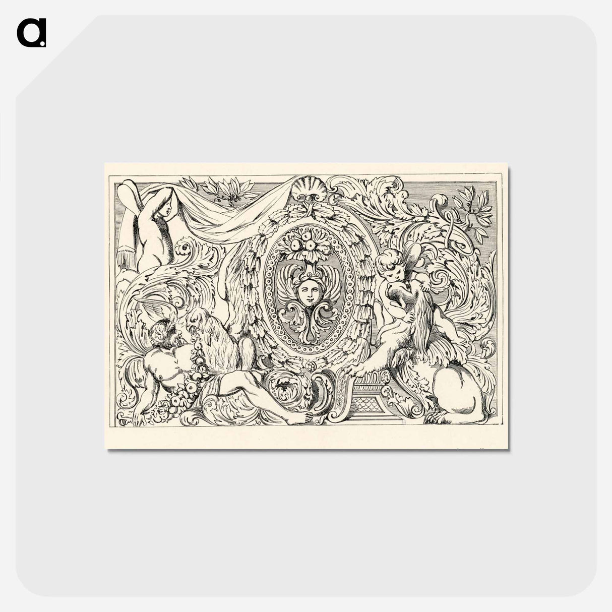 アートポストカード-Ornament
 - 装飾の文法 Postcard.