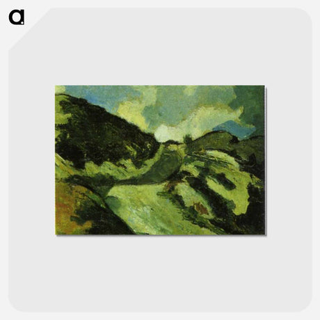 アートポストカード-Dune landscape - テオ ファン ドゥースブルフ Postcard.