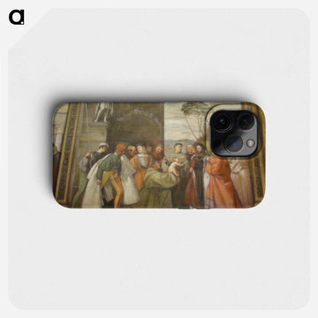 Saint Anthony - ティツィアーノ ヴェチェッリオ Phone Case.