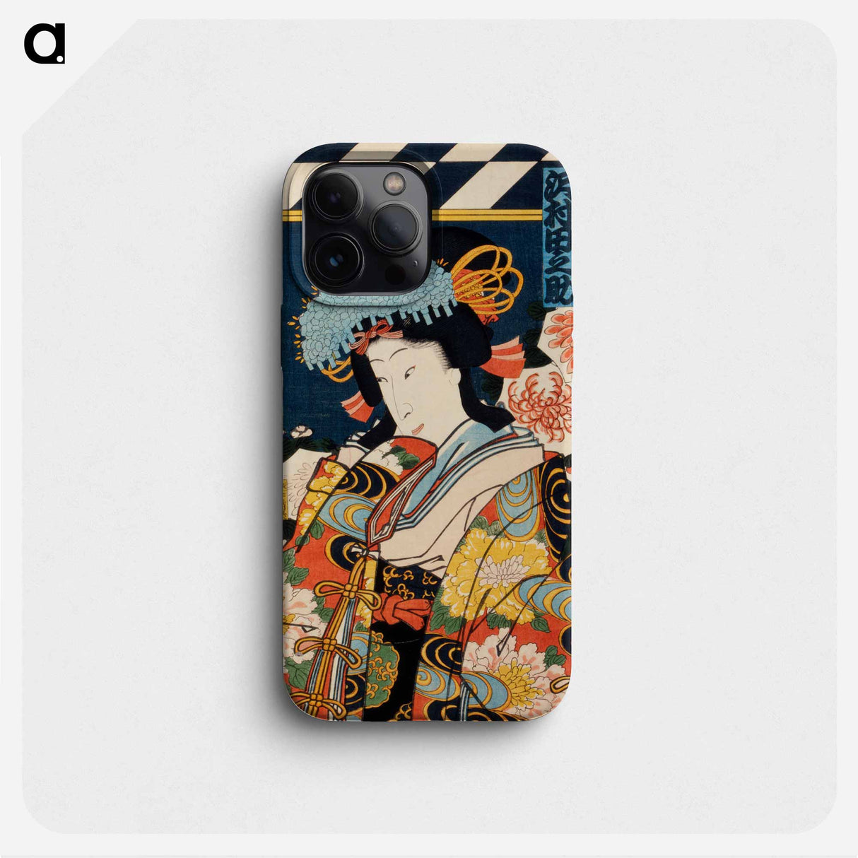 Portraits of Actor - 豊原 国周 Phone Case.