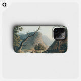 Mount Balkan from Views in the Ottoman Dominions, in Europe, in Asia, and some of the Mediterranean islands - Views of the Ottoman Dominions Phone Case.