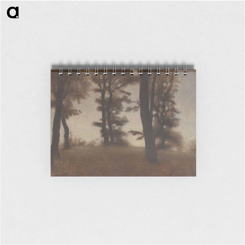 Tree Trunks - Vilhelm Hammershøi Memo.