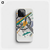 Kleine Welten IV - Wassily Kandinsky Phone Case.