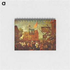 アートメモ帳-Southwark Fair - ウィリアム ホガース Memo.