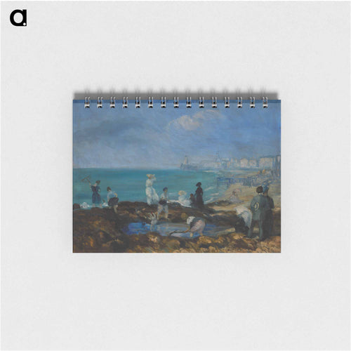 Beach at Dieppe - ウィリアム ジェームス グラッケンズ Memo.