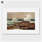 Eastern Point - Winslow Homer Poster.