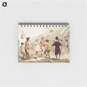 アートメモ帳-Illustration of the fool plough - 19世紀のヨークシャー Memo.
