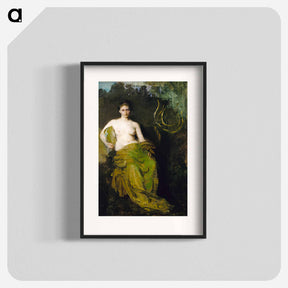 アートポスター-Seated Nude Woman - アボット ハンダーソン セイヤー Poster.