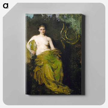 Seated Nude Woman - アボット ハンダーソン セイヤー Canvas.