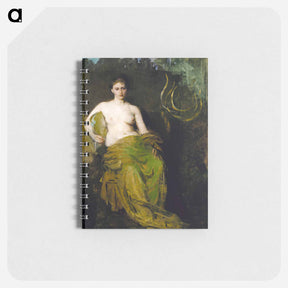 アートメモ帳-Seated Nude Woman - アボット ハンダーソン セイヤー Memo.