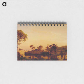 アートメモ帳-Gosnold at Cuttyhunk - アルバート ビアスタット Memo.