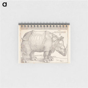 アートメモ帳-The rhinoceros - アルブレヒト デューラー Memo.