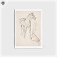 アートポストカード-Horse, Hevosia - アルフレッド ウィリアム フィンチ Postcard.
