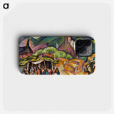 Feast Day: San Juan Pueblo - Alice in Wonderland Phone Case.