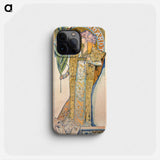 Gismonda - Alphonse Mucha Phone Case.