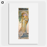 Gismonda - アルフォンス ミュシャ Poster.