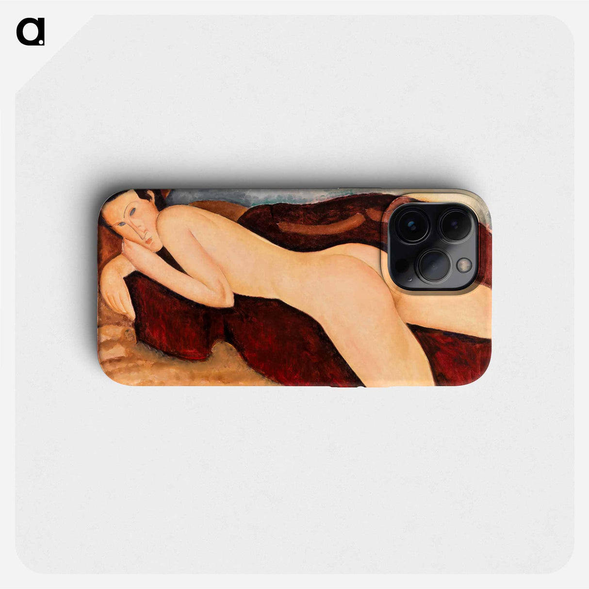 Reclining Nude from the Back - Amedeo Modigliani Phone Case.