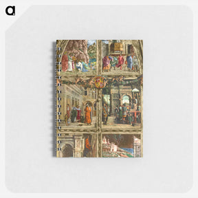 アートメモ帳-Scenes from the Life of St. James (reconstruction from coloured black-and-white photos) - アンドレア マンテーニャ Memo.