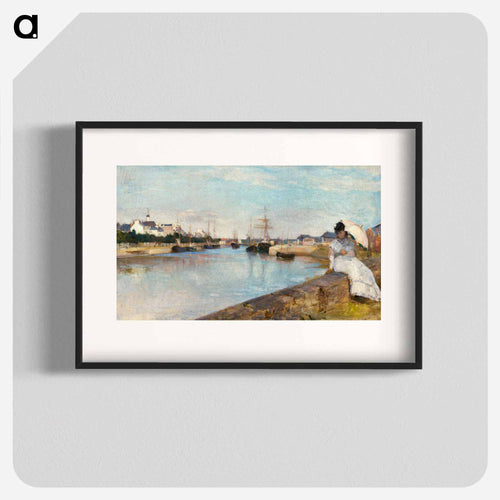 The Harbor at Lorient
 - ベルト モリゾ Poster.