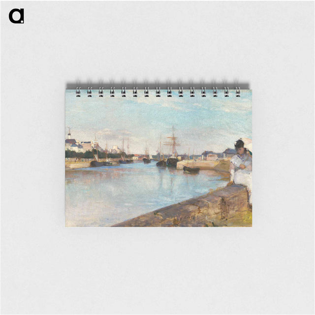 アートメモ帳-The Harbor at Lorient
 - ベルト モリゾ Memo.