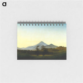 アートメモ帳-Bohemian Landscape - カスパー ダーヴィト フリードリヒ Memo.