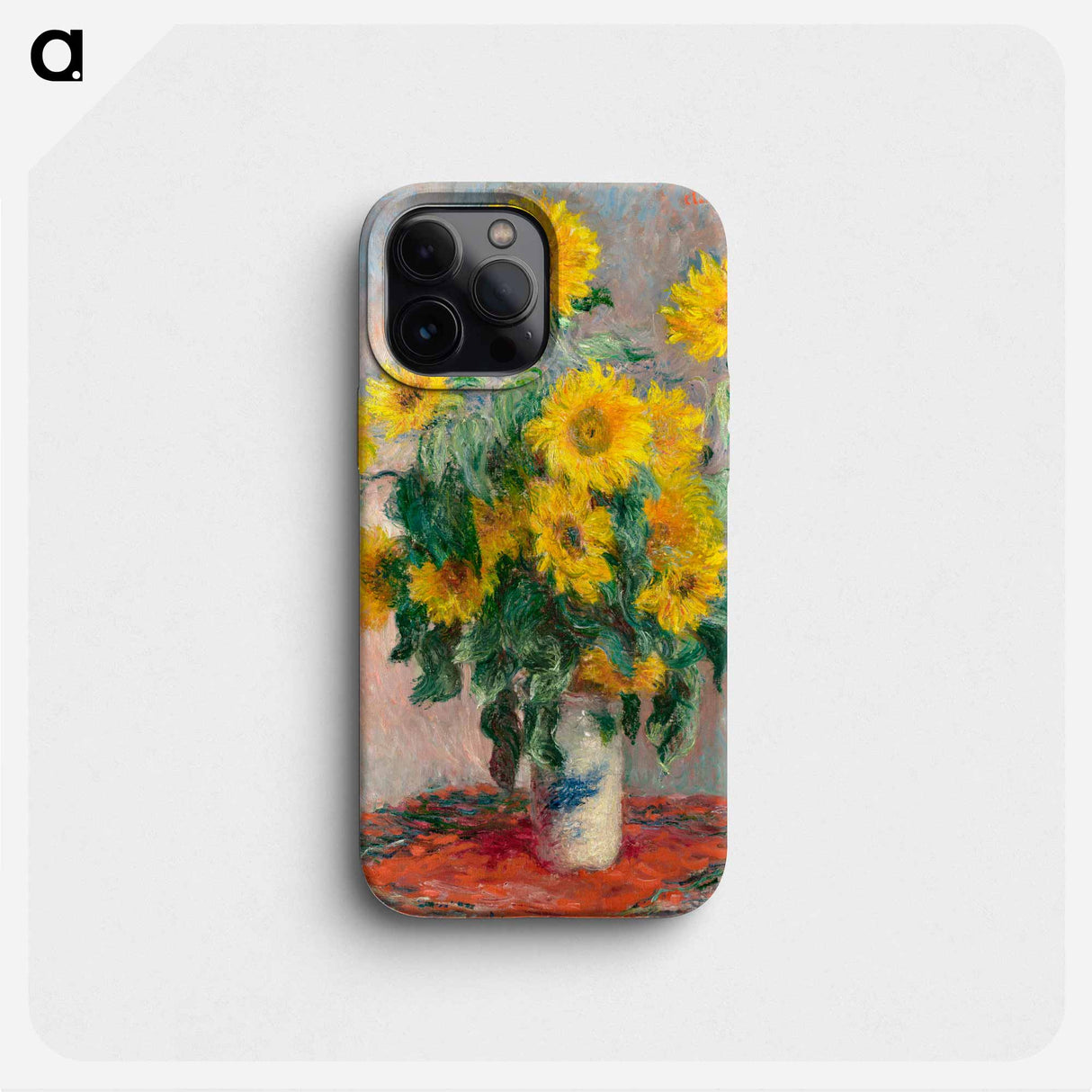 Bouquet of Sunflowers - Claude Monet Phone Case.