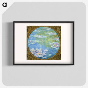 アートポスター-Water Lilies
 - ダラス美術館 Poster.