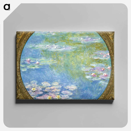 アートパネル-Water Lilies
 - ダラス美術館 Canvas.