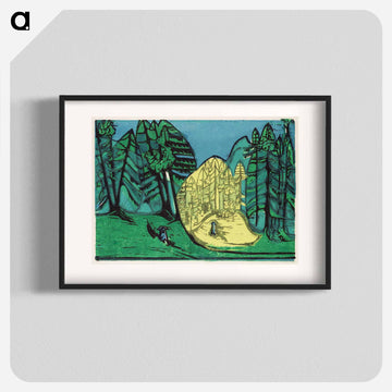 Cemetery in the Forest
 - デトロイト美術館 Poster.