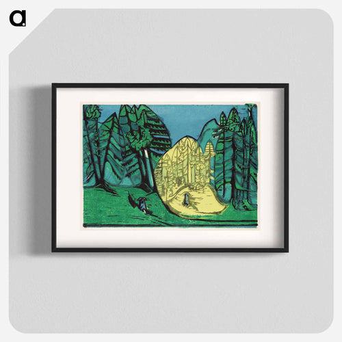 Cemetery in the Forest
 - Detroit Institute of Arts Poster.