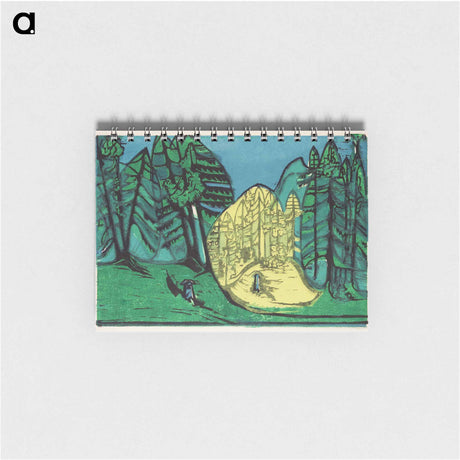 アートメモ帳-Cemetery in the Forest
 - デトロイト美術館 Memo.