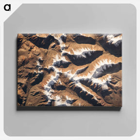 アートパネル-Himalayas as Seen from the International Space Station
 - 上空からの地球 Canvas.