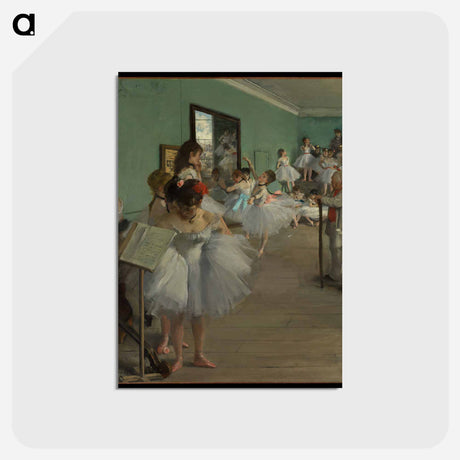 アートポストカード-The Dance Class - エドガー ドガ Postcard.