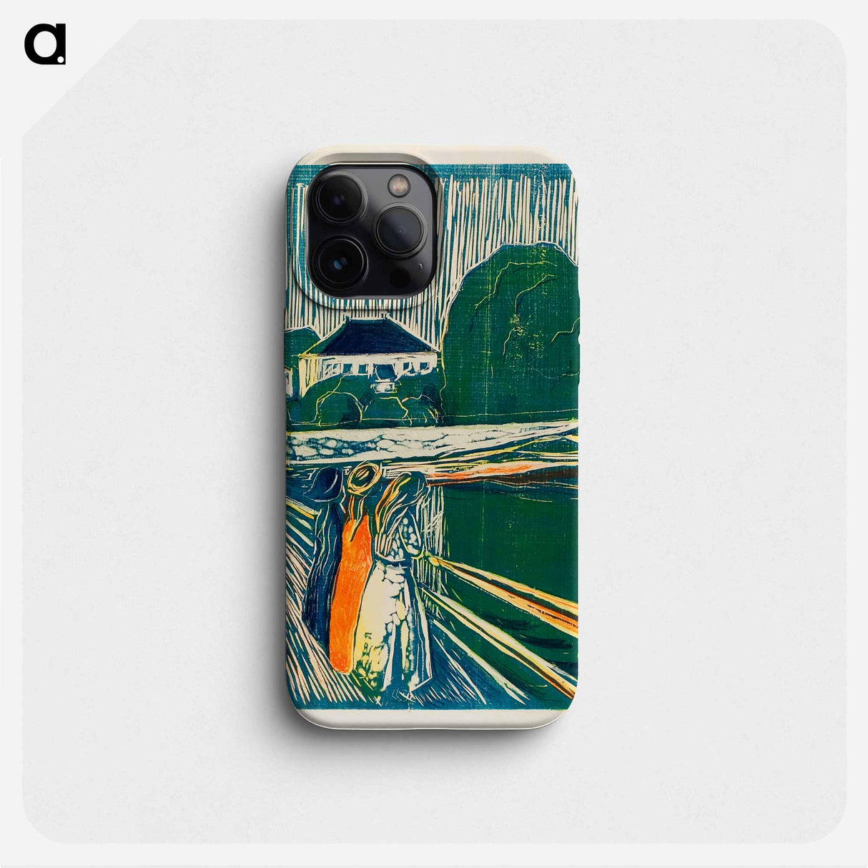 The Girls on the Bridge - Edvard Munch Phone Case.