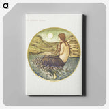 Venus' Looking Glass from The Flower Book - エドワード バーン ジョーンズ Canvas.