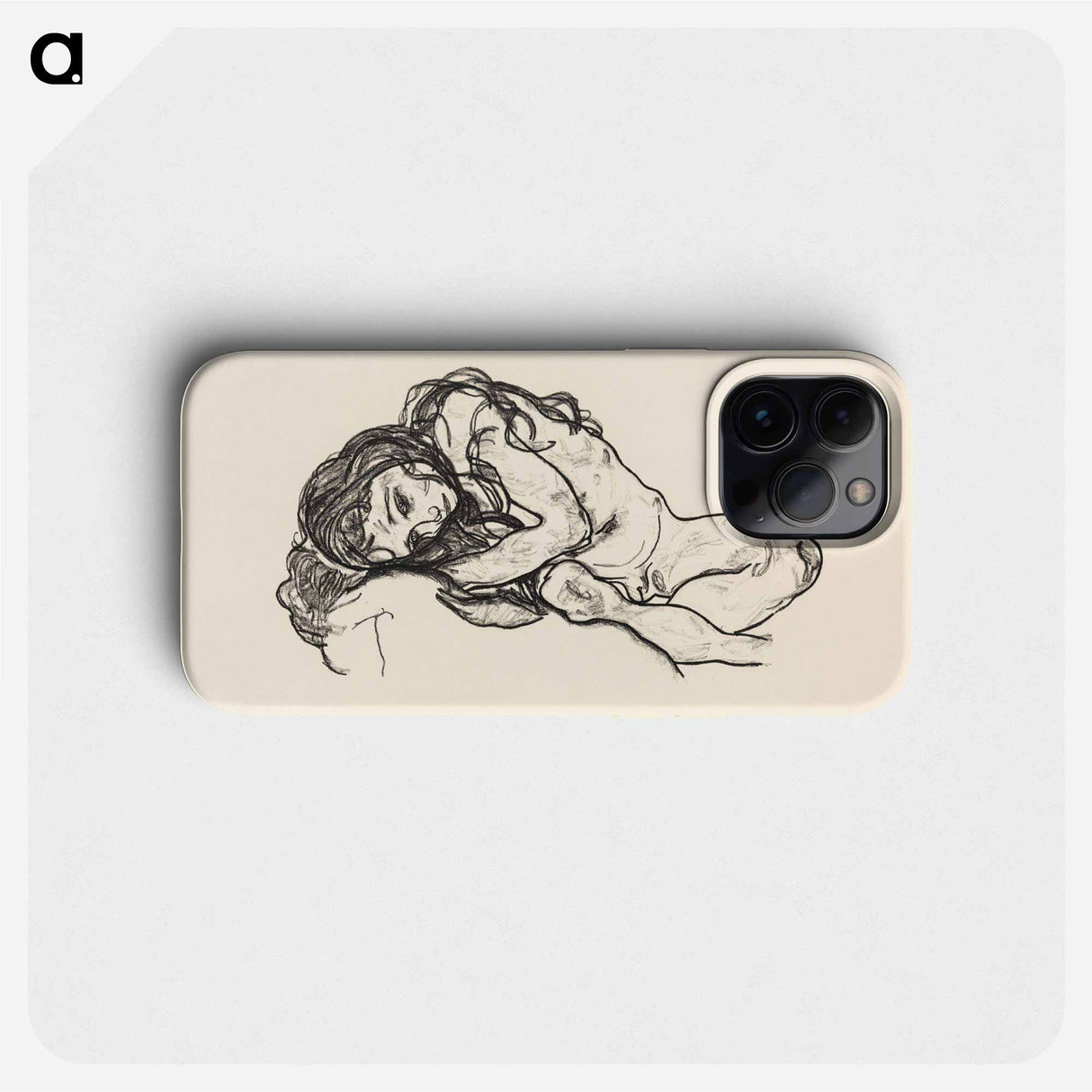 Girl - Egon Schiele Phone Case.