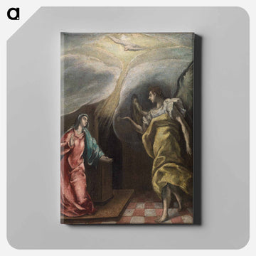 Annunciation - エル グレコ Canvas.