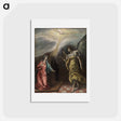 アートポストカード-Annunciation - エル グレコ Postcard.