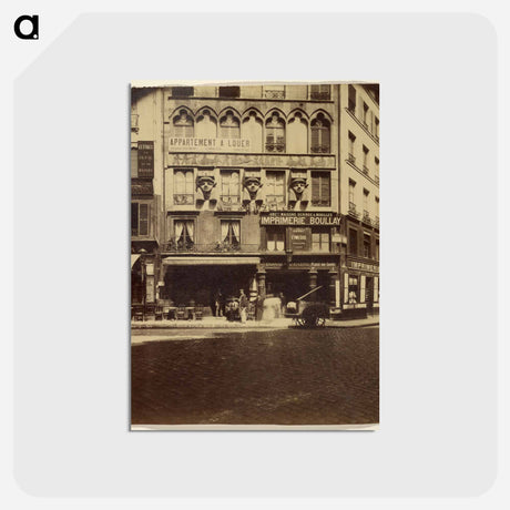 アートポストカード-Maison Place du Caire 2
 - ウジェーヌ アジェ Postcard.