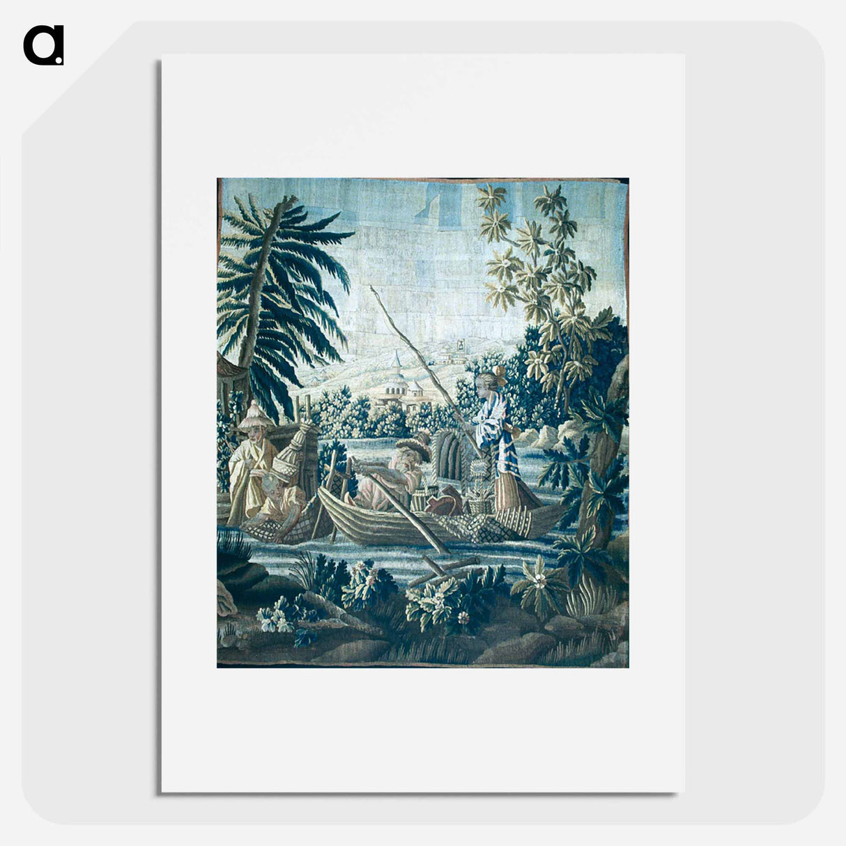 La Pêche - フランソワ ブーシェ Poster.