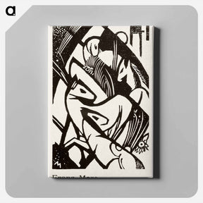 アートパネル-Horses - フランツ マルク Canvas.